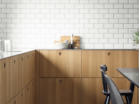 BASIS Natural Oak kitchen front