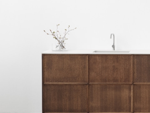 FRAME Dark Oak kitchen front