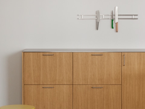 PLAIN Natural Oak kitchen front