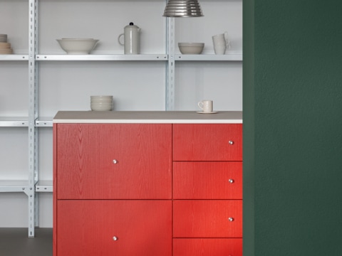 PLAIN Painted Veneer kitchen front