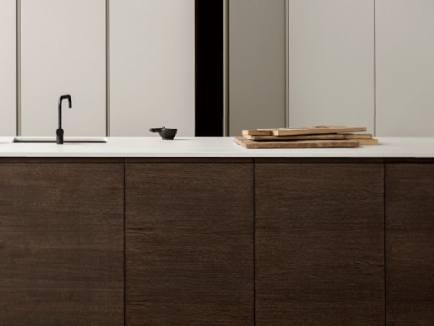 PROFILE Dark Oak kitchen front
