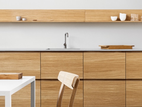 PROFILE Natural Oak kitchen front