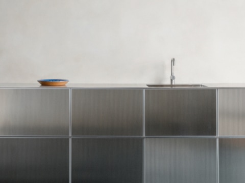 REFLECT Metal kitchen front